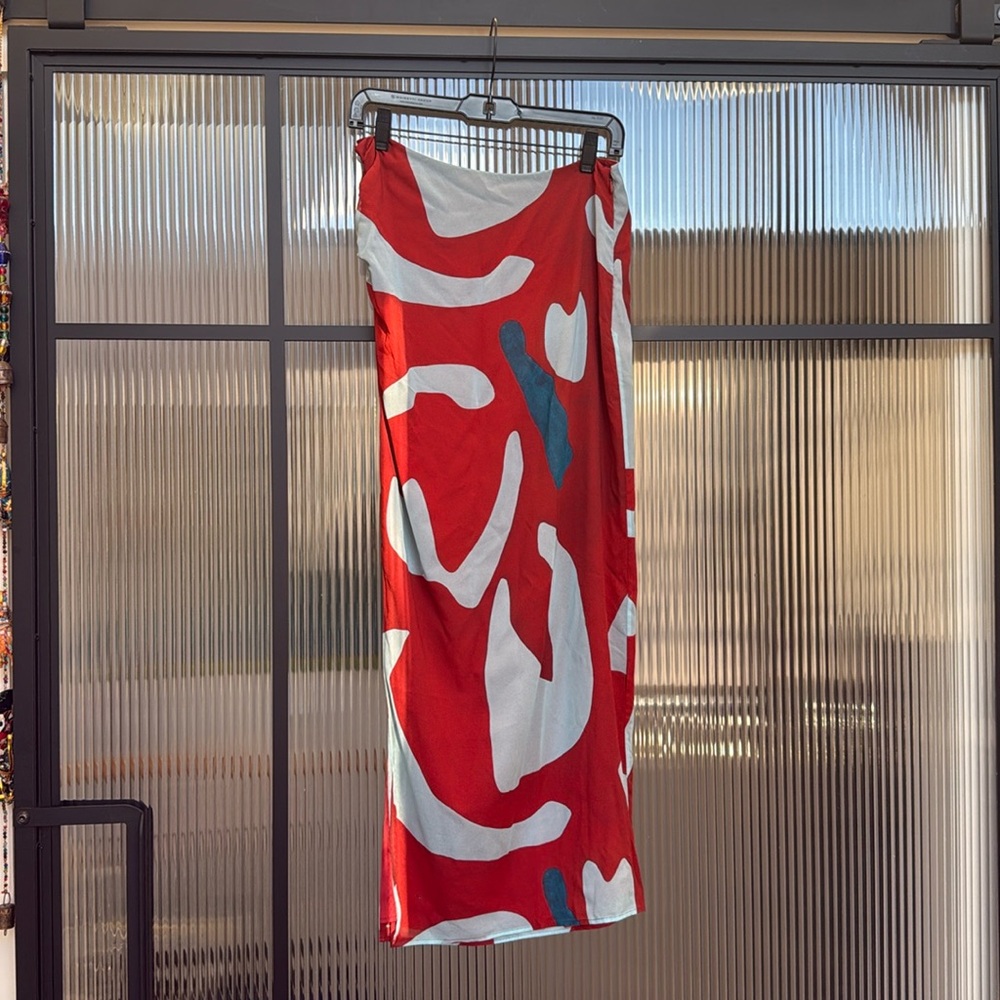 Sir Frankie Gathered Midi Skirt